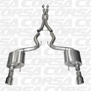 15- Mustang 5.0L Cat Back Exhaust System COR14328