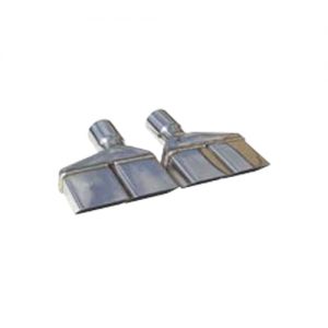 Exhaust Tips Slip Fit 3in Dual Rectangle Slant PYPEVT88
