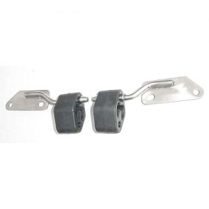 Mustang Muffler Hangers Stainless Steel (PR) PYPMHV6
