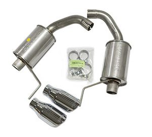 Axle Back Exhaust Kit 15-21 Mustang V6/I4 ROU421837