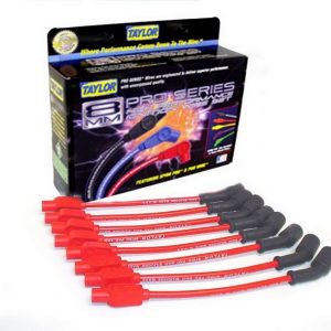 Red Spiro-Pro 8 Cylinder Plug Wire Set TAY74244
