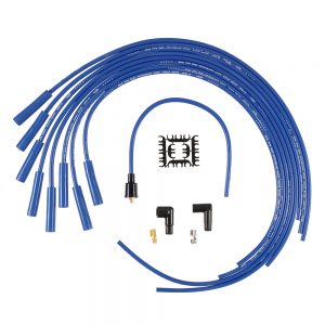 8mm Straight End Supp BLUE UNIVERSAL ACL4040B