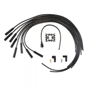 8mm Straight End Black UNIVERSAL ACL4040K