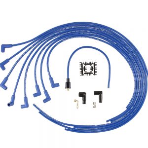 8mm 90 Degree End Supp BLUE UNIVERSAL ACL4041B