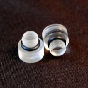 Clear Fuel Bowl Sight Plugs - Pair AED5170