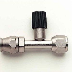 Straight -10 Hose End w/Charge Port AERFCE1814