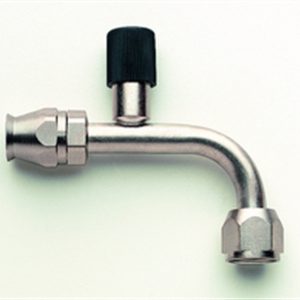 90 Degree -8 A/C Fitting w/Charger Port AERFCE1833