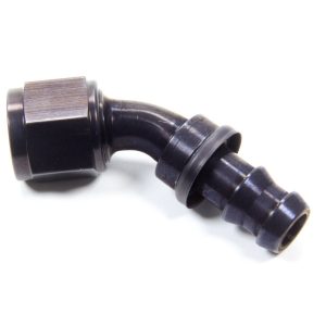 #8 45 Degree Socketless Black AERFCL1523