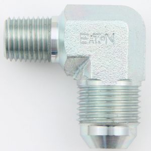 90 Male Elbow #8 To 1/4 Npt Steel Fitting AERFCM2617