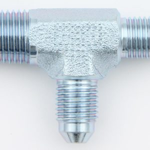 Male Run Tee Steel #4 To 1/4 Npt AERFCM2703