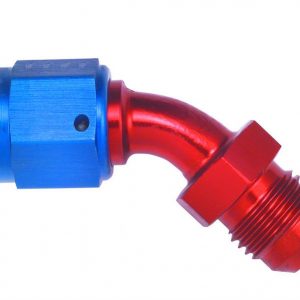 #12 Male to #12 Female 45 Deg Swivel Fitting AERFCM3151