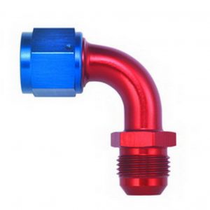 #8 Male to #8 Female 90 Deg Swivel Fitting AERFCM3156