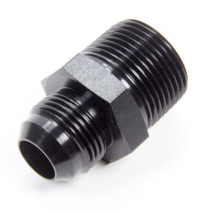 #12 to 1npt Pipe Alum Adapter Black AERFCM5014