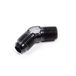 45 Deg Alum #6 Flare 1/4 in Black AERFCM5022