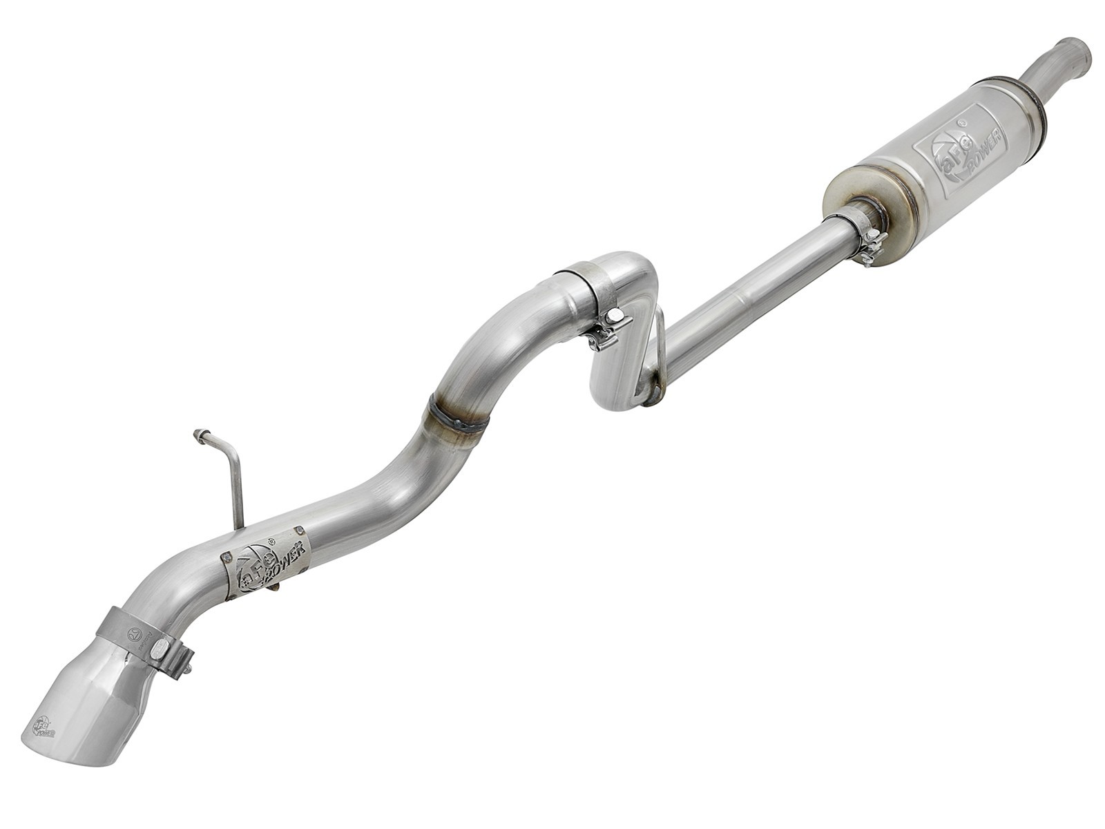 Cat Back SS 2-1/2in Polished Tip High Tuck AFE49-48065-P