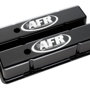 SBC Tall Alum Valve Cvr Black w/AFR Logo AFR6705