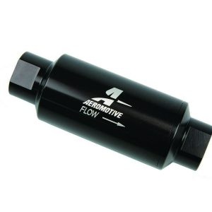 Inline Fuel Filter - 100 Micron- Black AFS12324