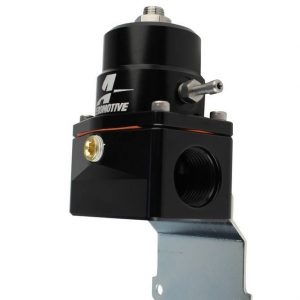 Adj EFI Regulator w/2 10an Inlets - Black AFS13128