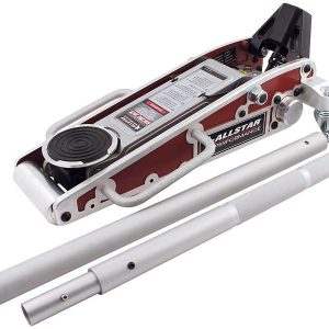 Aluminum Racing Jack 3 Pump Red ALL10422
