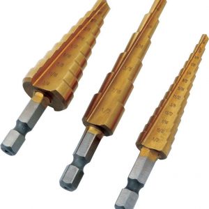 Step Drill Set 3pc ALL11040