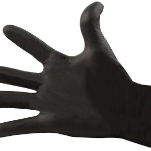Nitrile Gloves Black Large ALL12025