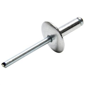 Lg Hd Rivet Silver 250pk ALL18010