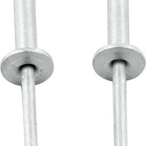 1/8in Alum Rivet Silver 100Pk Flange Type ALL18199