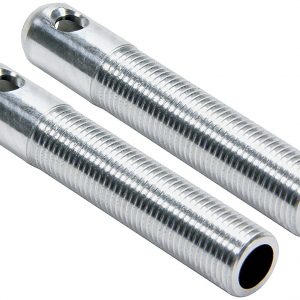 L/W Aluminum Hood Pins 1/2in Silver 2pk ALL18494
