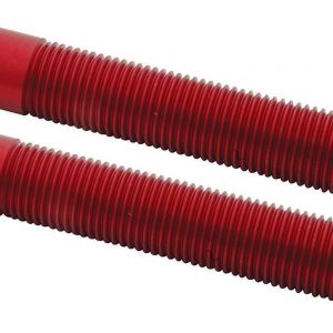 Alum Hood Pins 1/2in 1/4in Holes Red 2pk ALL18508