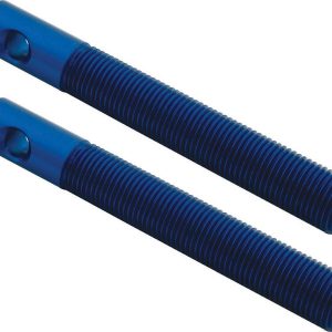 Alum Hood Pins 1/2in 1/4in Holes Blue 2pk ALL18509