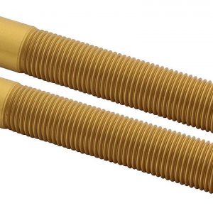 Alum Hood Pins 1/2in 1/4in Holes Gold 2pk ALL18510