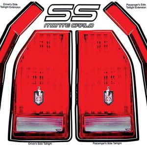 M/C SS Tail Decal Kit 1983-88 ALL23017