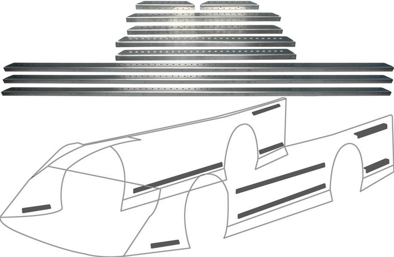 LM Alum Body Brace Kit ALL23107