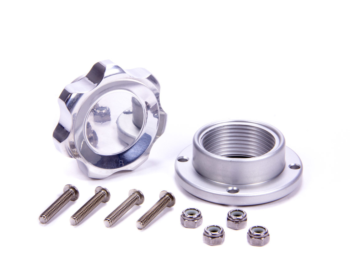 Filler Cap Polished with Bolt-In Alum Bung Small ALL36183