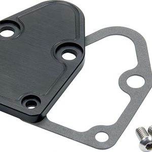 SBC F/P Block Off Plate Black ALL40306