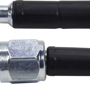 Coated Braided Line 12in #3Hose -3Str/-3 90 Steel ALL48434-12