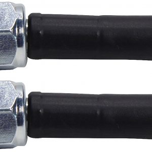 Coated Braided Line 30in #4Hose -4Str/-4Str Steel ALL48440-30