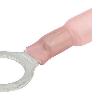 Ring Terminal 3/8in Hole Heat Shrink 22-18 10pk ALL76066