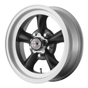 TORQ THRUST D 14x6 5x120 .65 SATIN  BLACK W/ MACH AMRVN1054661B