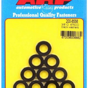 Black Washers - 3/8 ID x .675 OD (10) ARP200-8556