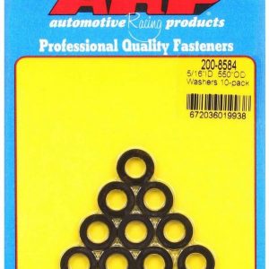 Black Washers - 5/16 ID x .550 OD (10) ARP200-8584