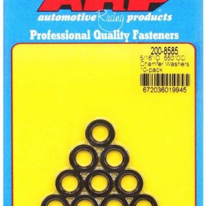 Black Washers - 5/16 ID x .550 OD Chamfer (10) ARP200-8585