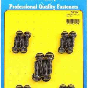 SBF 6pt Oil Pan Bolt Kit ARP254-1804