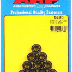 8mm x 1.25 12pt. Nuts (10) ARP300-8312