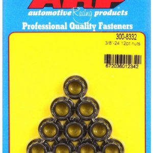 3/8-24 12pt. Nuts (10) ARP300-8332