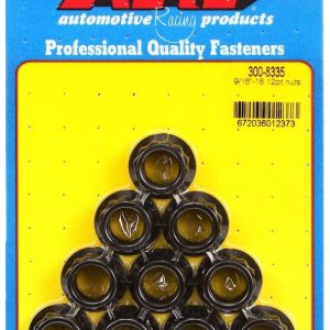 9/16-18 12pt. Nuts (10) ARP300-8335