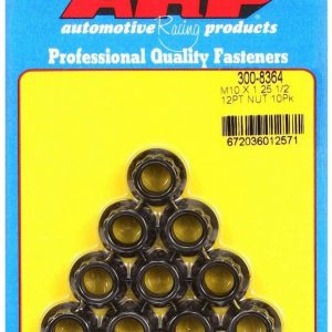 10mm x 1.25 12pt. Nuts (10) ARP300-8364