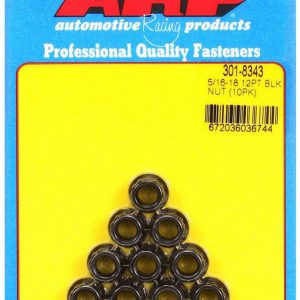 5/16-18 12pt. Nuts (10) ARP301-8343