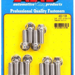 S/S Header Bolt Kit - 3/8 x .875 UHL (12) ARP400-1106