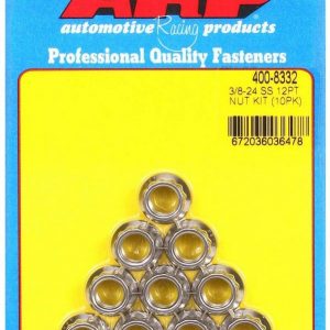 S/S 12pt. Nuts - 3/8-24 (10) ARP400-8332